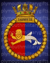 HMS Yarmouth Magnet